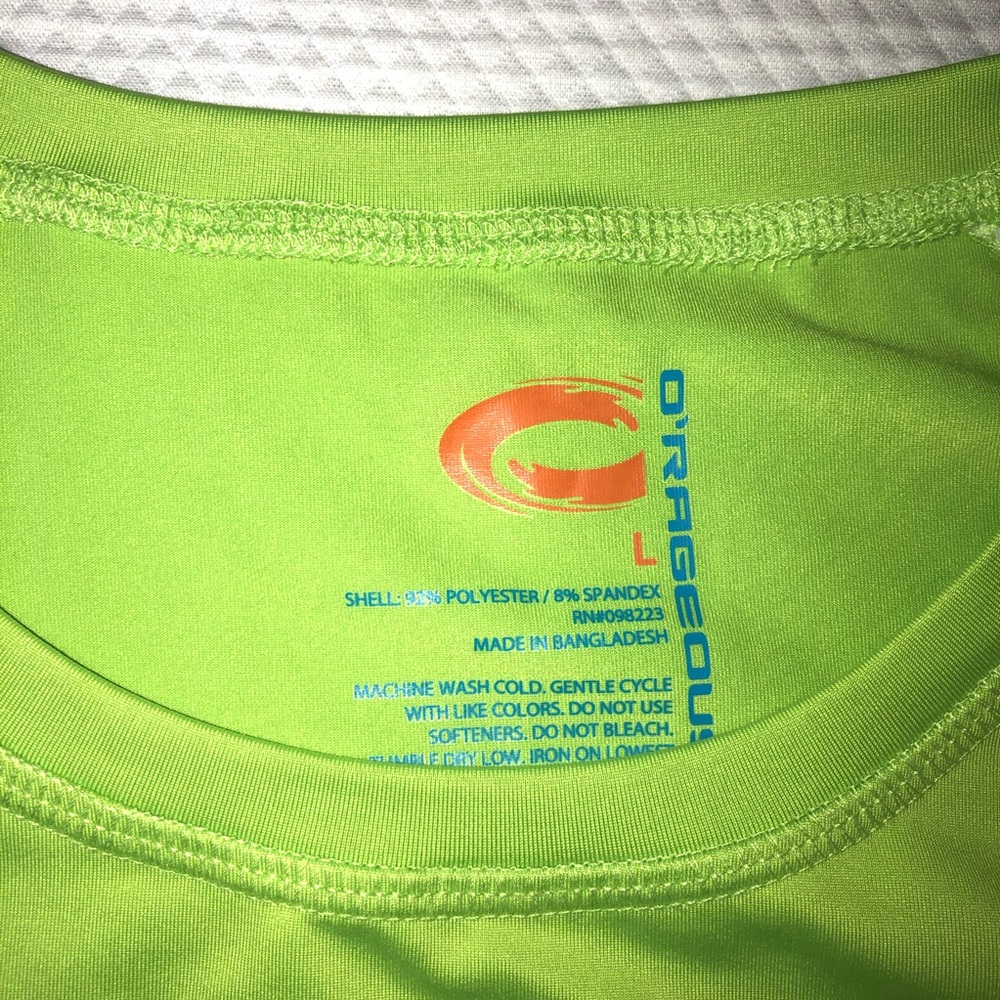 O’Rageous Rash Guard Lime Realtree - Picture 5 of 7